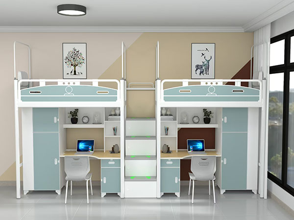 双连双人位中梯组合床